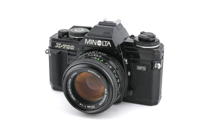 Minolta X-700 + 50mm f1.4 MD Rokkor - Aparat Analogowy