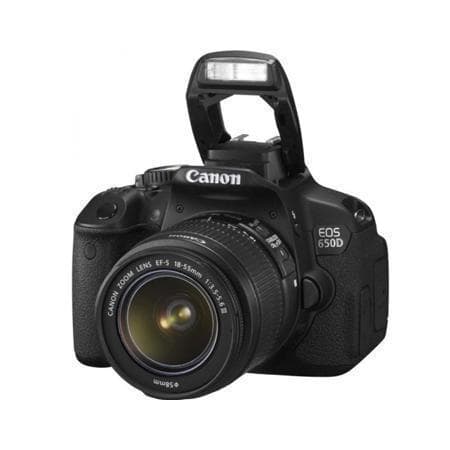 EOS 650D Lustrzanka - Czarna + Canon EF-S 18-55 mm f/3.5-5.6 IS II · zdjęcie główne