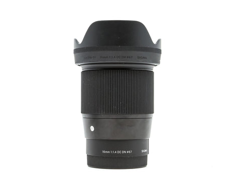 Sigma 16mm f/1.4 DC DN Contemporary - Sony E Fit - segunda mano - excelente estado - foto principal - SKU 3785999 - Camera Ma