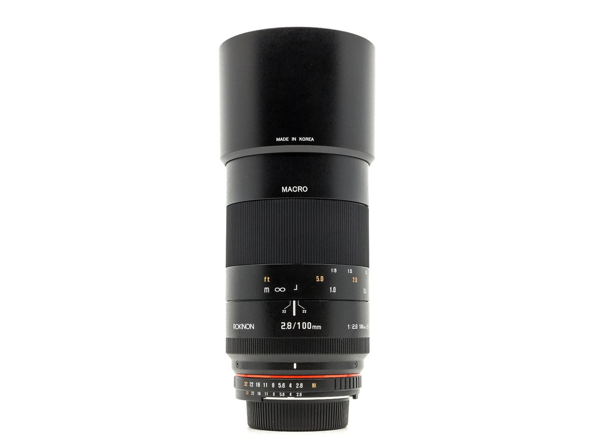 Rokinon 100mm f/2.8 ED UMC Macro - Nikon Fit · zdjęcie główne