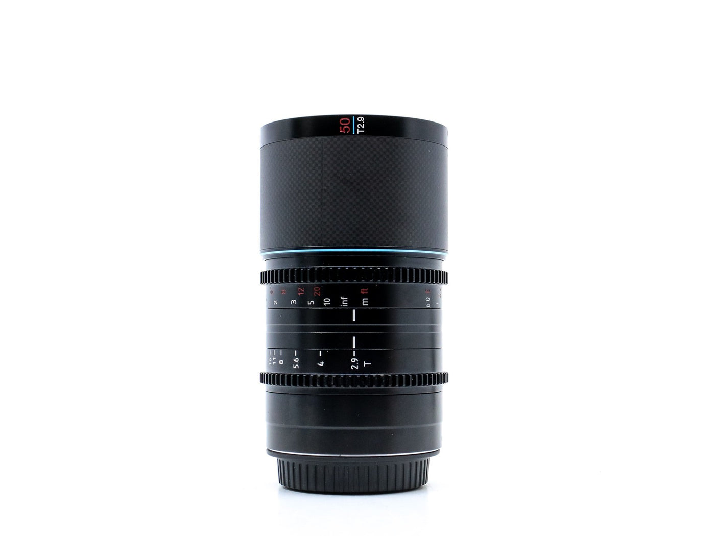 Sirui Saturn 50mm T2.9 1.6x Anamorphic [Blue Flare] - Sony FE Fit · zdjęcie główne