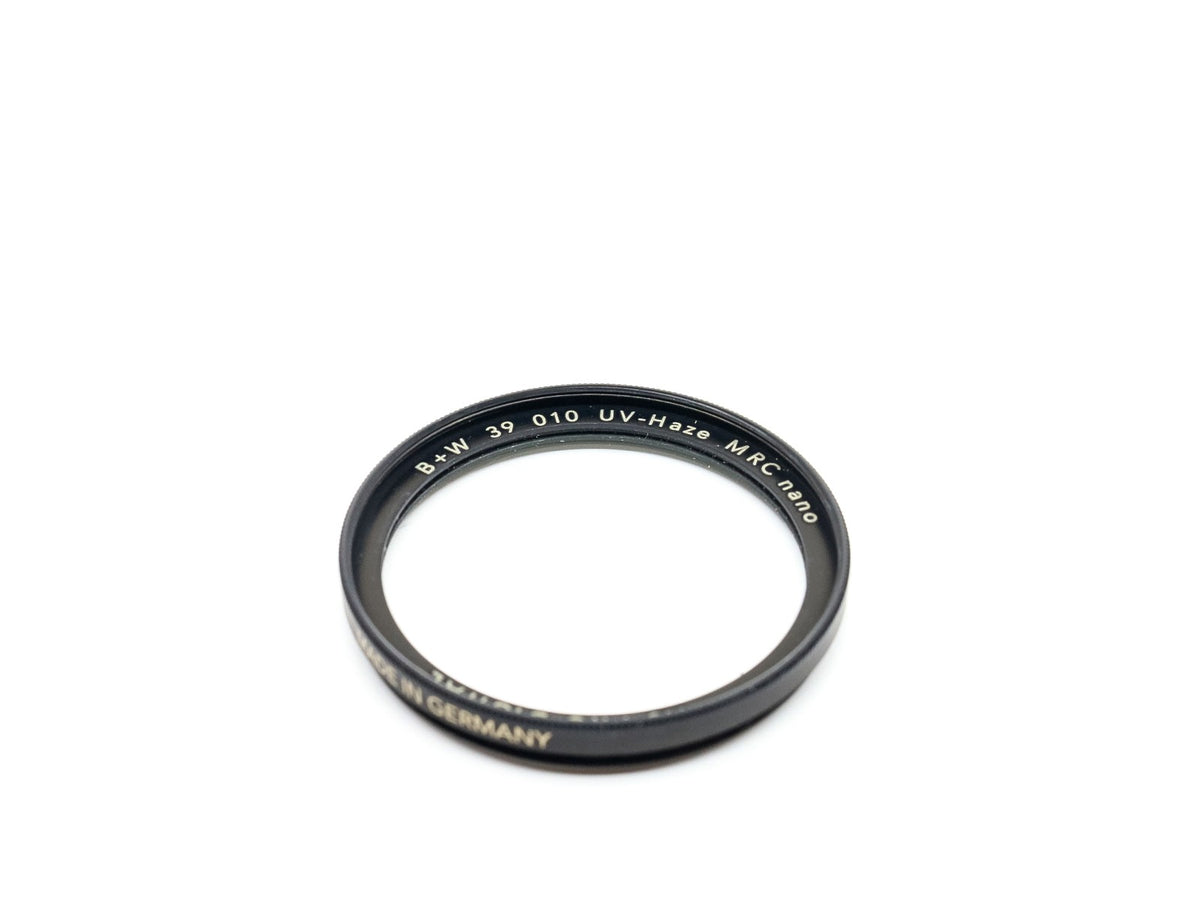 B+W 39mm XS-Pro Digital 010 UV-Haze MRC Nano Filter · zdjęcie główne