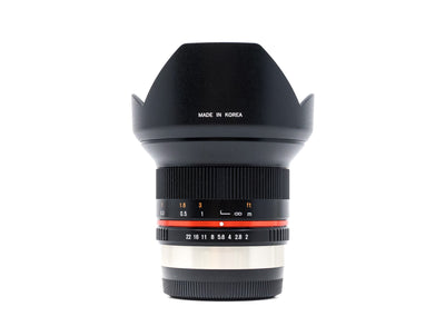 Rokinon 12mm f/2 NCS CS - Kompatybilny z Fujifilm X