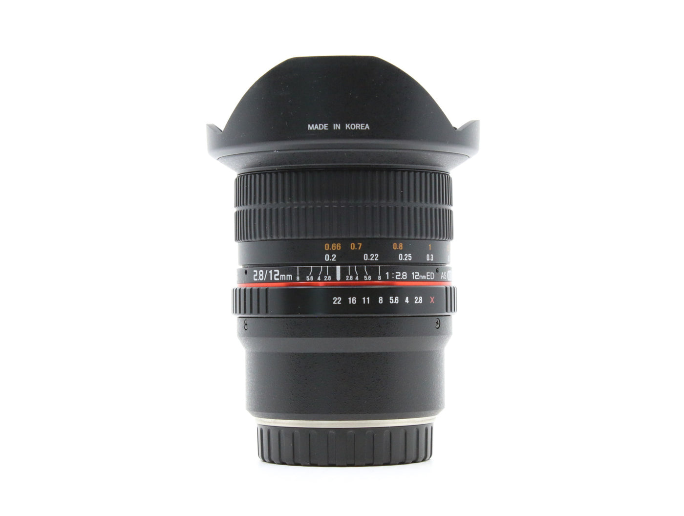 Samyang 12mm f/2.8 ED AS NCS Fisheye - Mocowanie Fujifilm X · main image