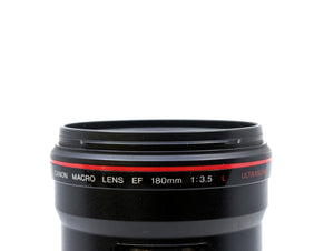 Canon EF 180mm f/3.5 L Macro USM - segunda mano - excelente estado - detalle 4 de 4 - SKU 3784434 - Camera Market