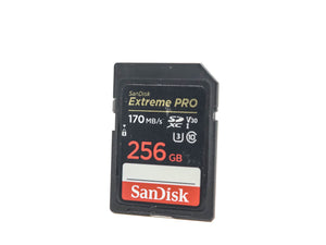 SanDisk Extreme Pro 170MB/s 256GB UHS-I SDXC Card