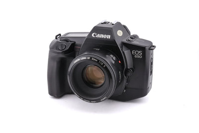 Canon EOS 650 + 50mm f1.8 II Aparat Analogowy