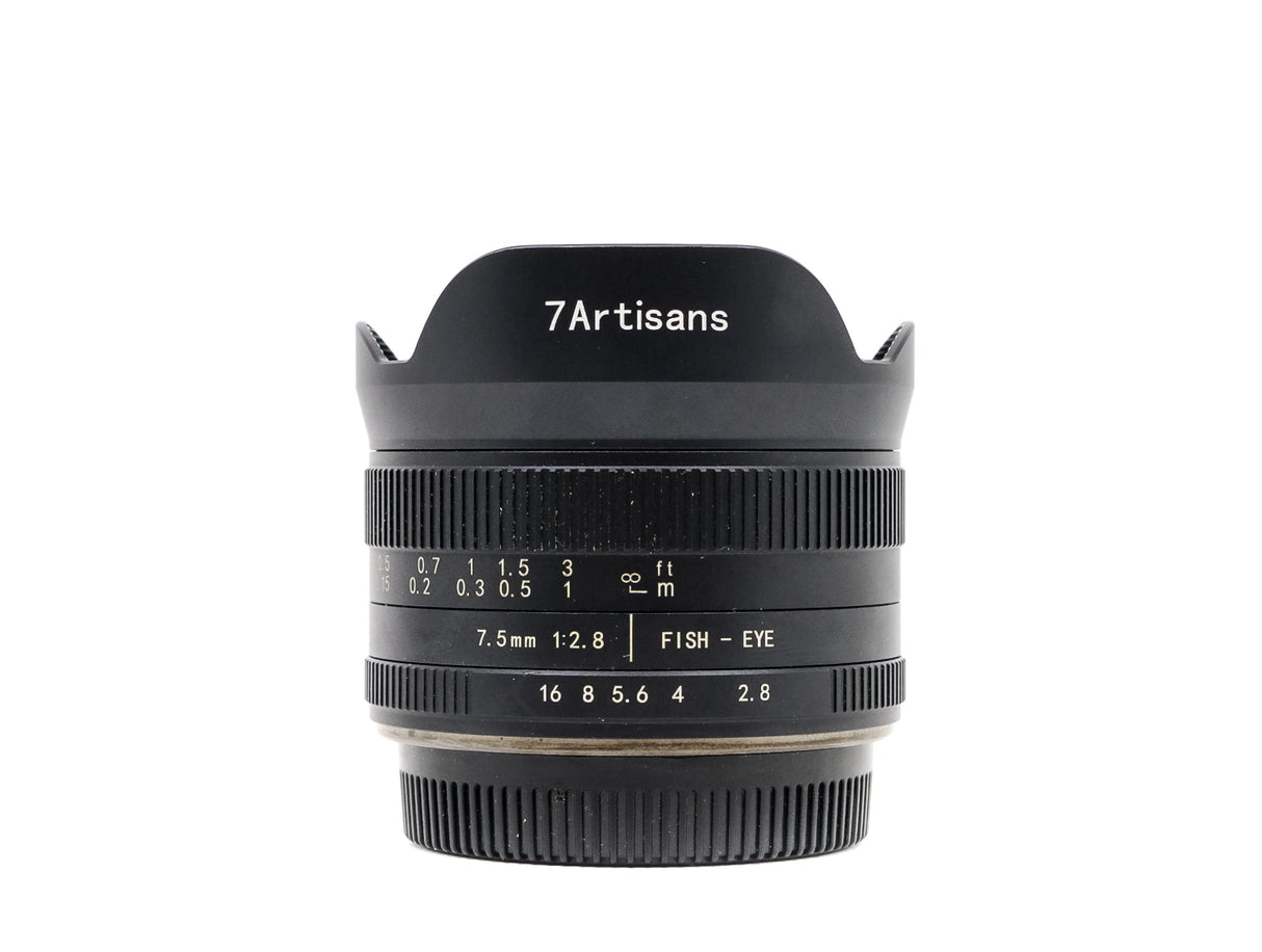 7Artisans 7.5mm f/2.8 II - Micro Four Thirds Fit