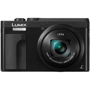 Lumix DC-TZ90 Compact Camera - Black + Leica Lumix f/3.3-6.4 24-720mm f/3.3-6.4