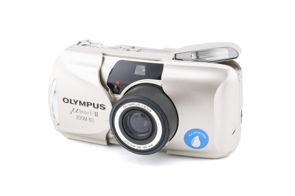 Olympus MJU II Zoom 80 - Kompaktowy Aparat 35mm w Idealnym Stanie