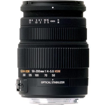 Nikon AF 50-200mm f/4-5.6 lenses 
