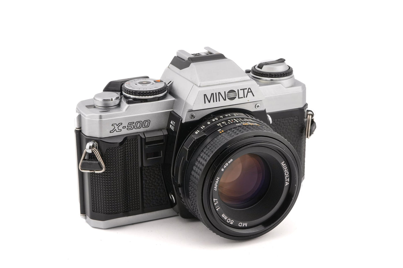 Minolta X-500 + 50mm f1.7 MD Aparat Analogowy · zdjęcie główne
