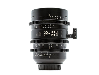 Sigma 18-35mm T2 Cine - Mocowanie Canon EF