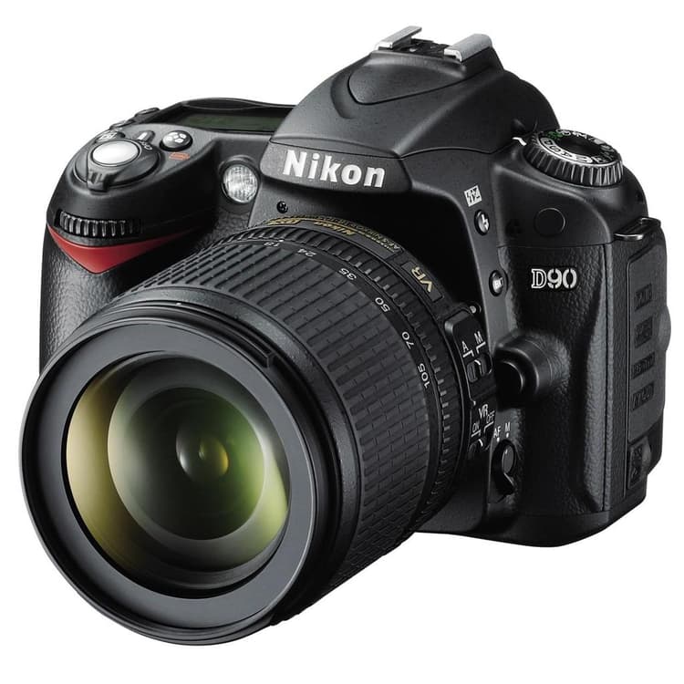 D90 Lustrzanka - Czarna + Nikon Nikkor 18-70 mm f/3.5-4.5G DX ED · zdjęcie główne
