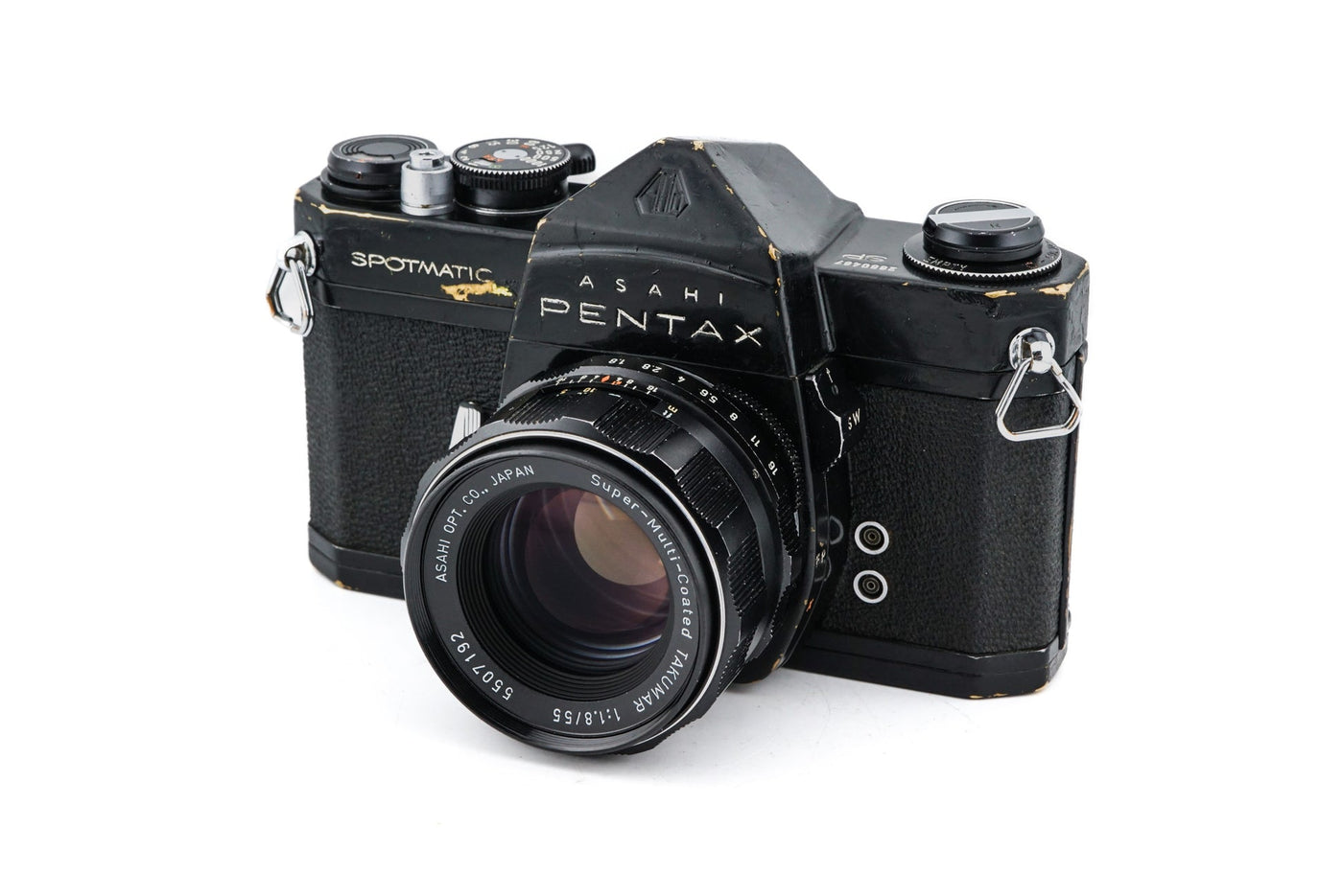 Pentax Spotmatic SP+ 55mm f1.8 Super-Multi-Coated Takumar · main image