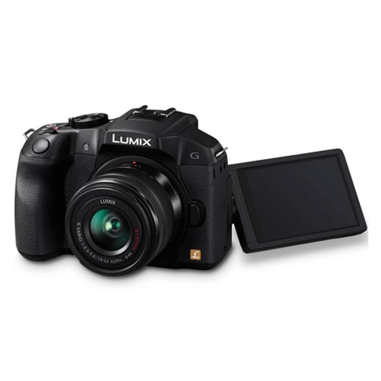 Lumix DMC-G6K - Black + Panasonic Lumix G Vario Mega OIS f/3.5-5.6