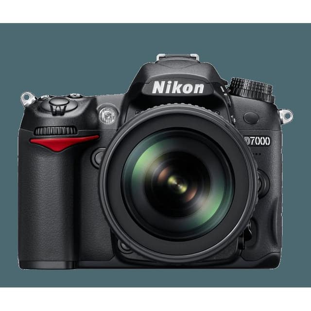 D7000 SLR - Black + Nikon 18-55mm f/3.5-5.6G Nikon AF-S DX Nikkor f/3.5-5.6G VR  · main image