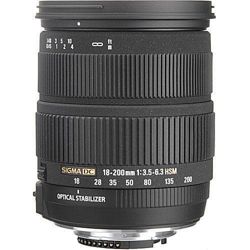 Sigma Nikon EF 18-200mm f/3.5-6.3 Lenses  · main image
