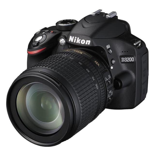 SLR D3200 - Czarny + Nikon AF-S DX Nikkor 18-105mm F3.5-5.6G ED VR f/3.5-5.6 · zdjęcie główne