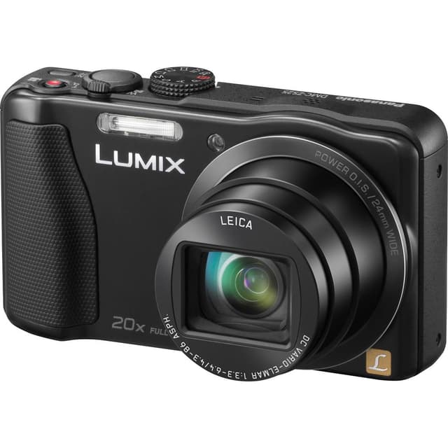 Lumix DMC-ZS25 Aparat Kompaktowy - Czarny + Panasonic Leica DC Vario-Elmar 24–480mm f/3.3–6.4 · zdjęcie główne