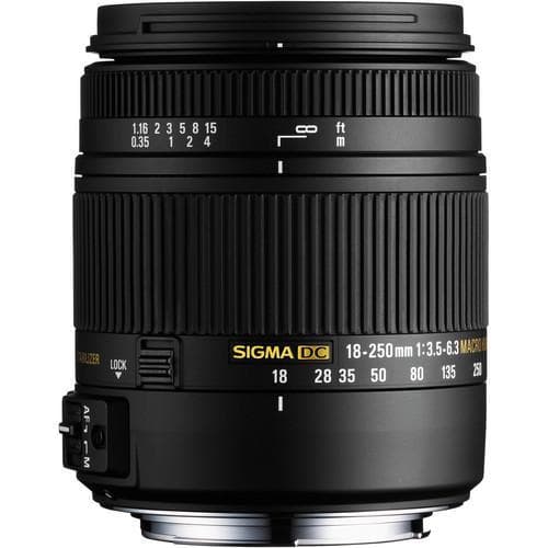 Sigma Nikon F 18-250mm f/3.5-6.3 Lenses