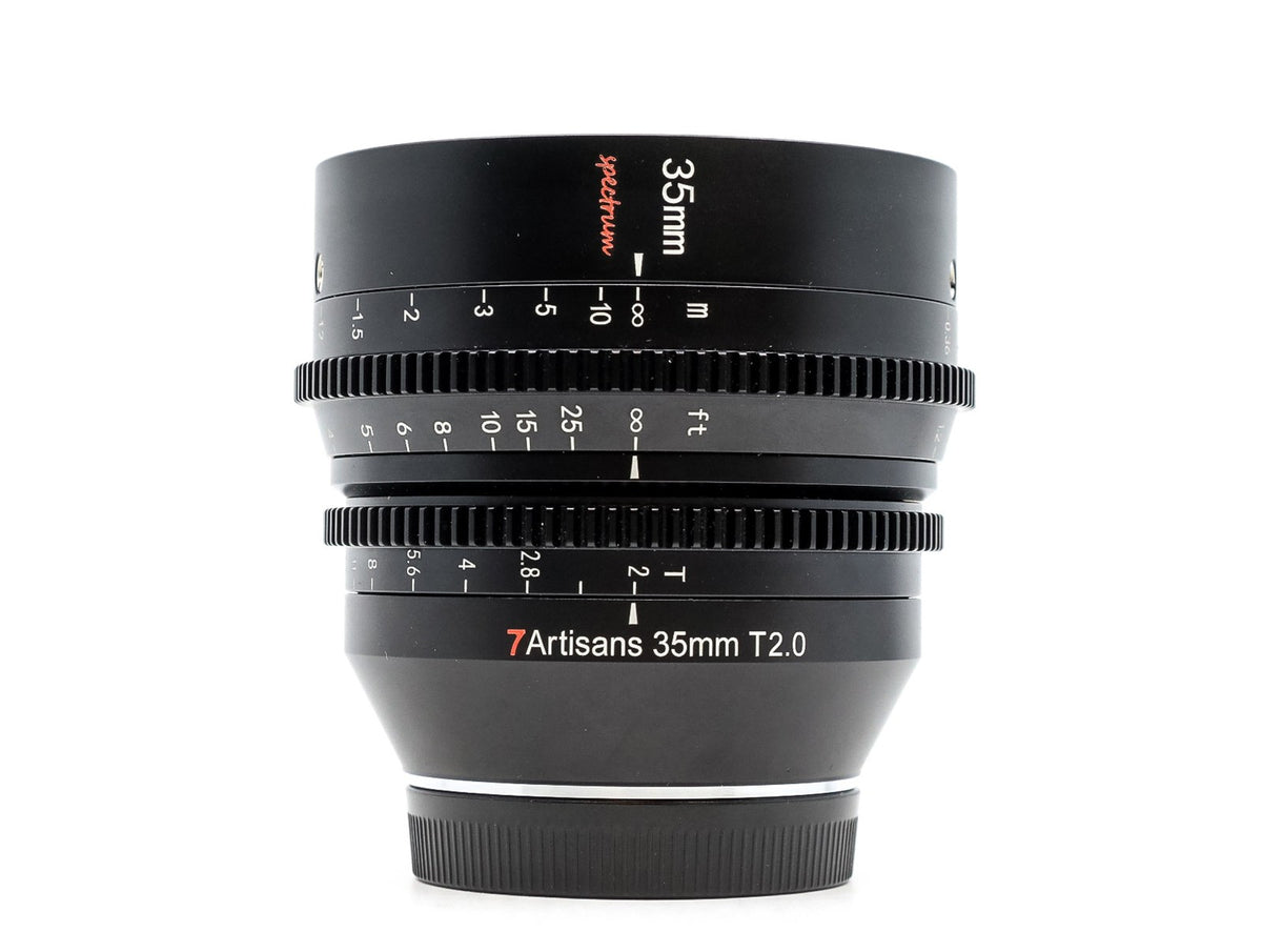 7Artisans 35mm T2.0 Spectrum - Sony FE Fit · zdjęcie główne