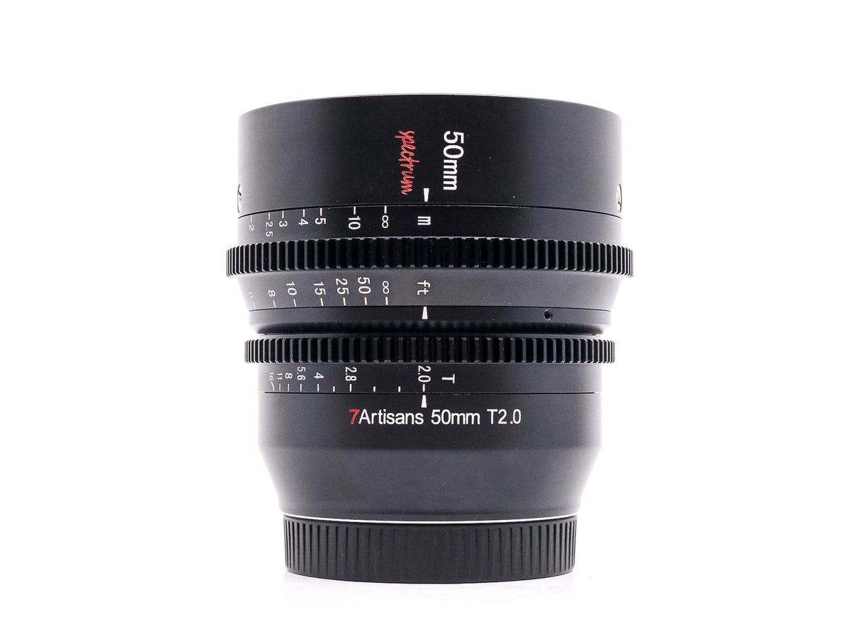 7Artisans 50mm T2.0 Spectrum - Nikon Z Fit · zdjęcie główne