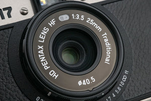 Pentax 17, Half-Frame 35mm Compact Film Camera