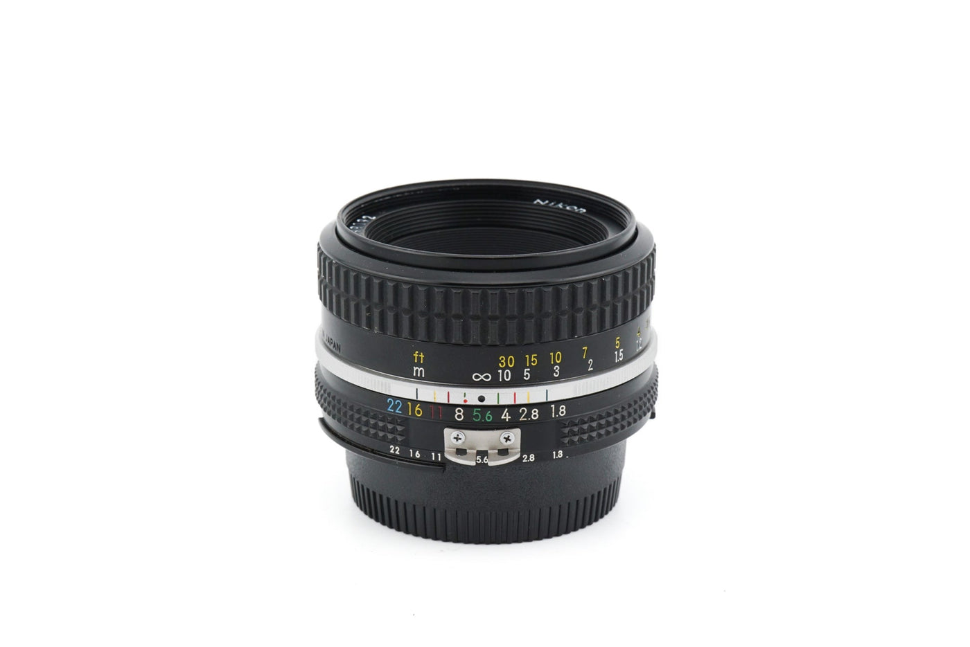 Nikon 50mm f1.8 Nikkor AI | Obiektyw Nikon 50mm f1.8 Nikkor AI · zdjęcie główne