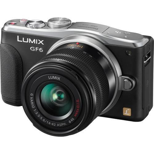 Lumix DMC-GF6X - Czarny + Panasonic Lumix G Vario 14-42mm f/3.5-5.6 II ASPH Mega OIS f/3.5-5.6 · zdjęcie główne