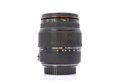 Sigma 18-200mm f/3.5-6.3 DC OS HSM II - Canon EF-S Fit 