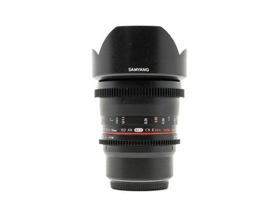 Samyang 10mm T3.1 Cine VDSLR ED AS NCS CS II - Kompatybilny z Micro Four Thirds