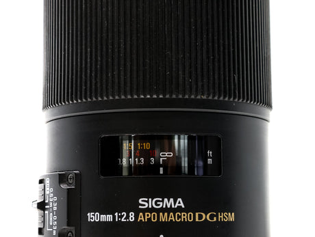 Sigma 150mm f/2.8 EX APO DG Macro OS HSM - Nikon Fit - segunda mano - excelente estado - detalle 4 de 4 - SKU 3752919 - Camer