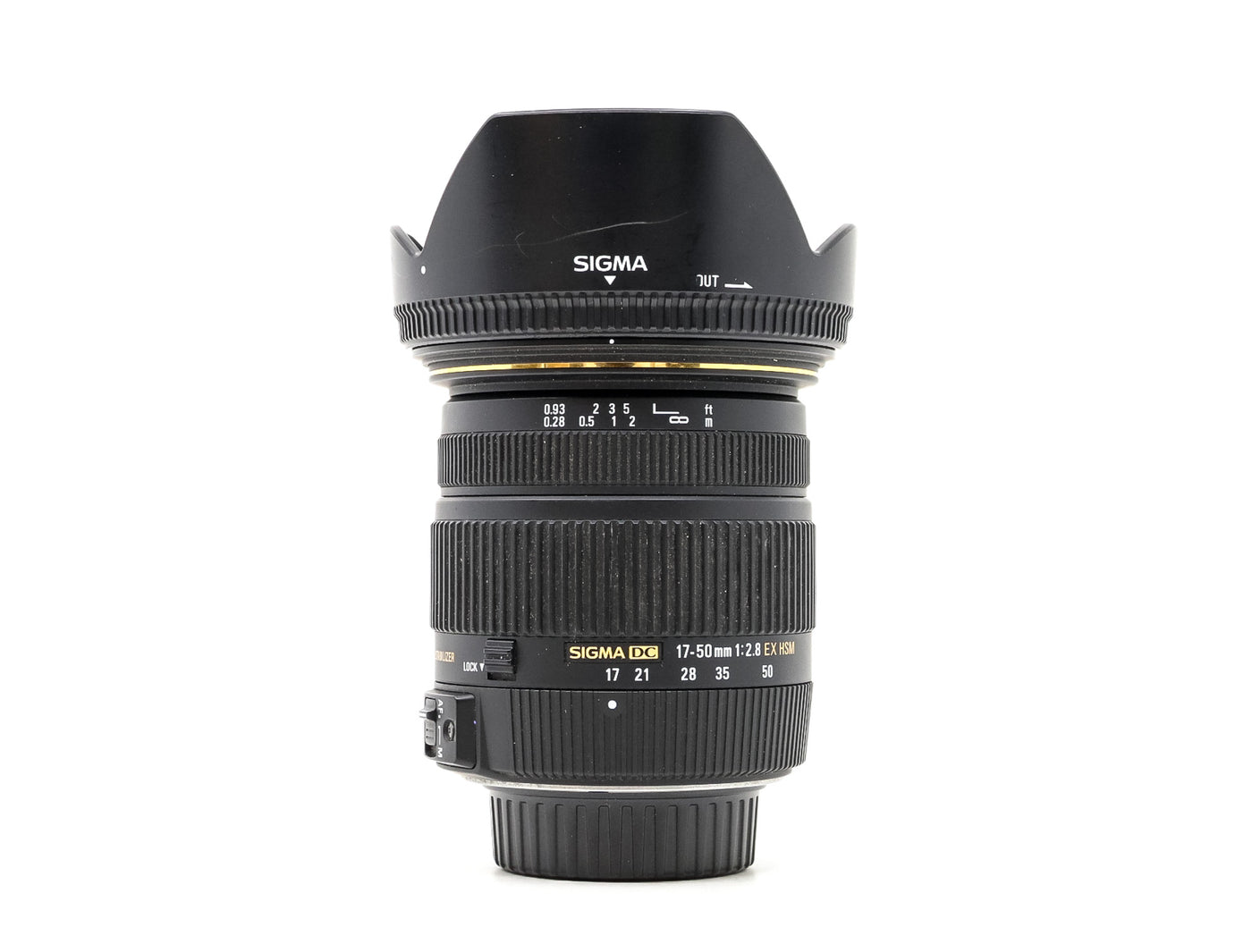 Sigma 17-50mm f/2.8 EX DC OS HSM - Nikon Fit  · main image