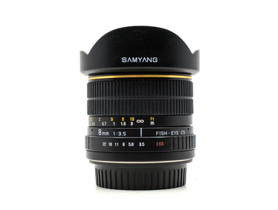 Samyang 8mm f/3.5 UMC CS II - Pasuje do Canon EF-S