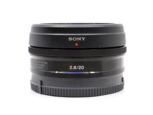 Sony E 20mm f/2.8 