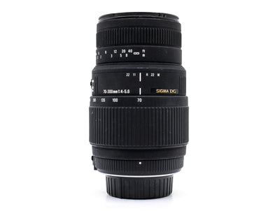Sigma 70-300mm f/4-5.6 Macro - mocowanie Nikon
