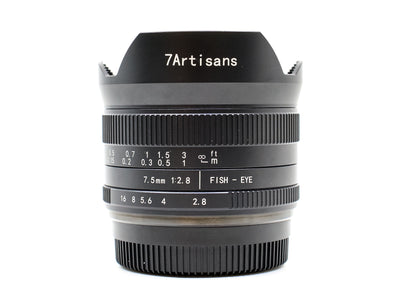 7Artisans 7.5mm f/2.8 II - Obiektyw do Fujifilm X