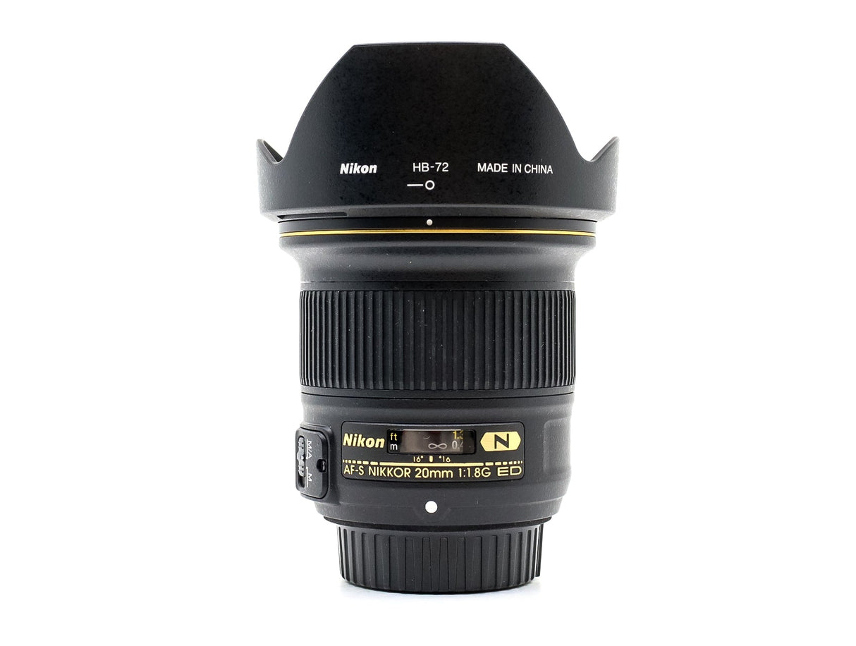 Nikon AF-S Nikkor 20mm f/1.8G ED - segunda mano - excelente estado - foto principal - SKU 3716276 - Camera Market