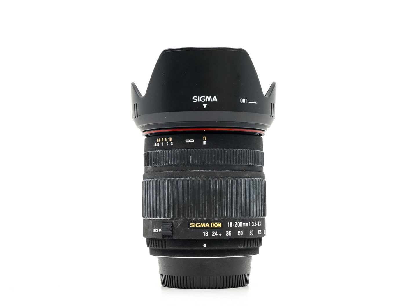 Sigma 18-200mm f/3.5-6.3 DC - Kompatybilny z Nikon · main image