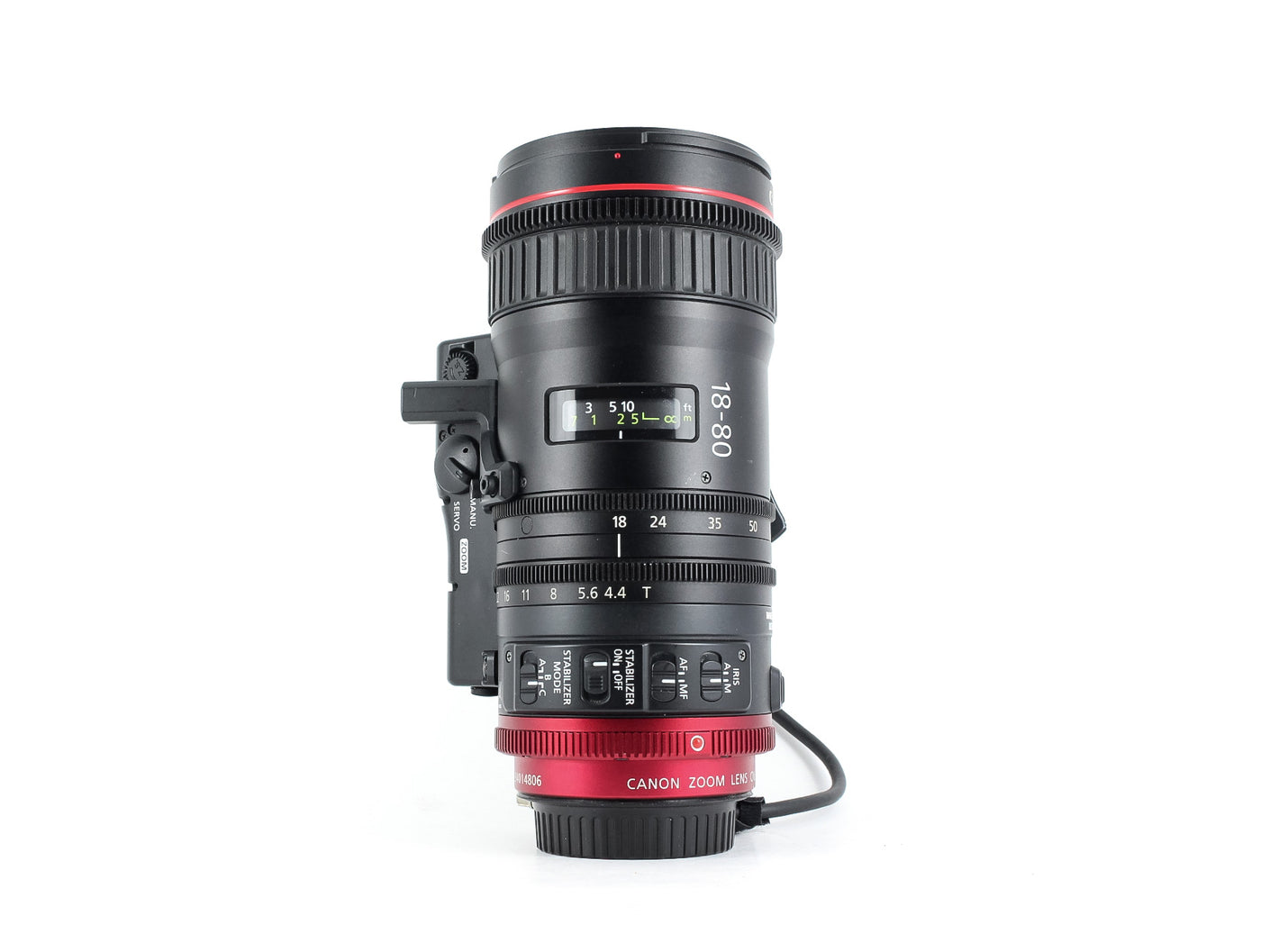 Canon CN-E 18-80mm T4.4 - Mocowanie EF · zdjęcie główne