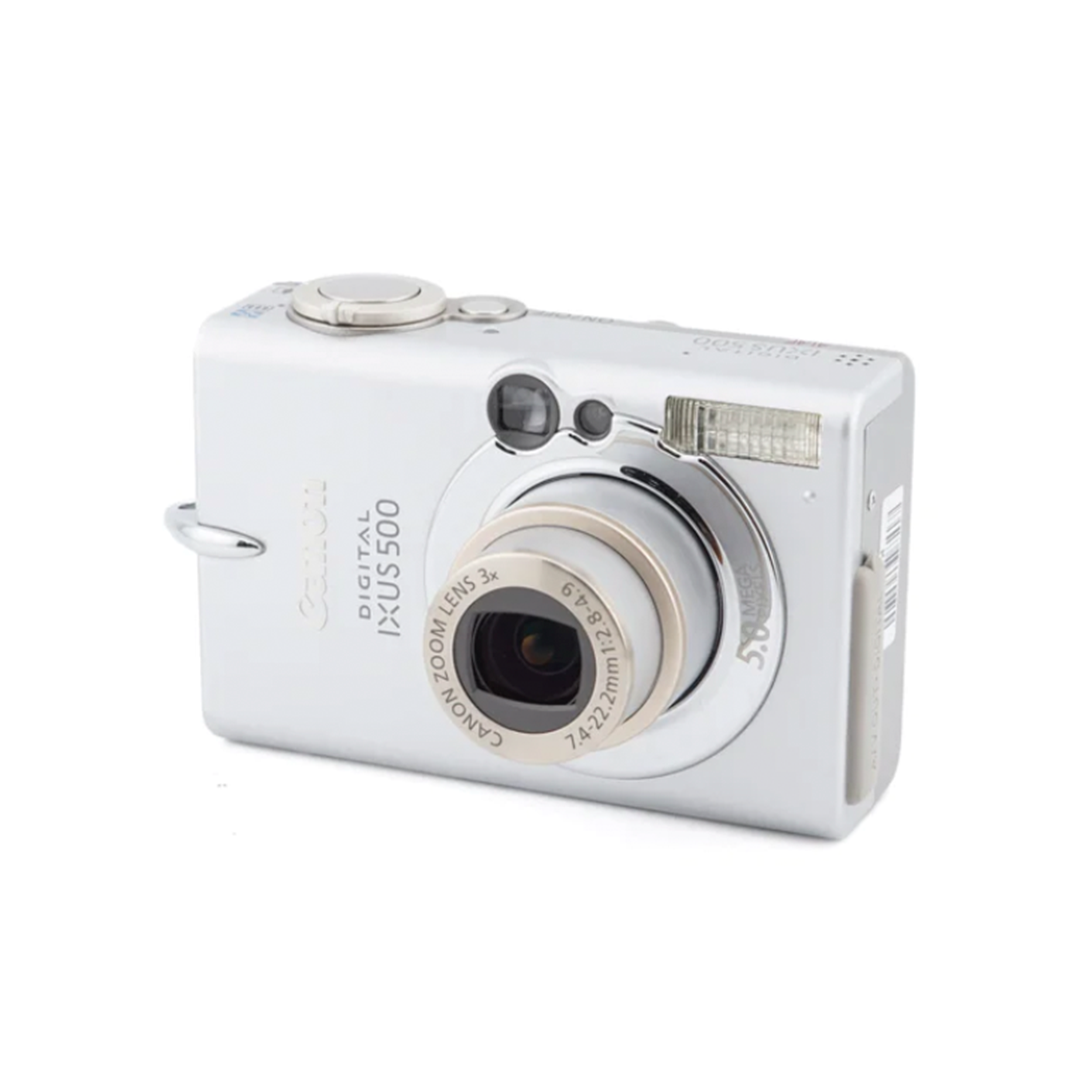 Canon IXUS 500 - Cyfrowy Aparat Vintage · zdjęcie główne