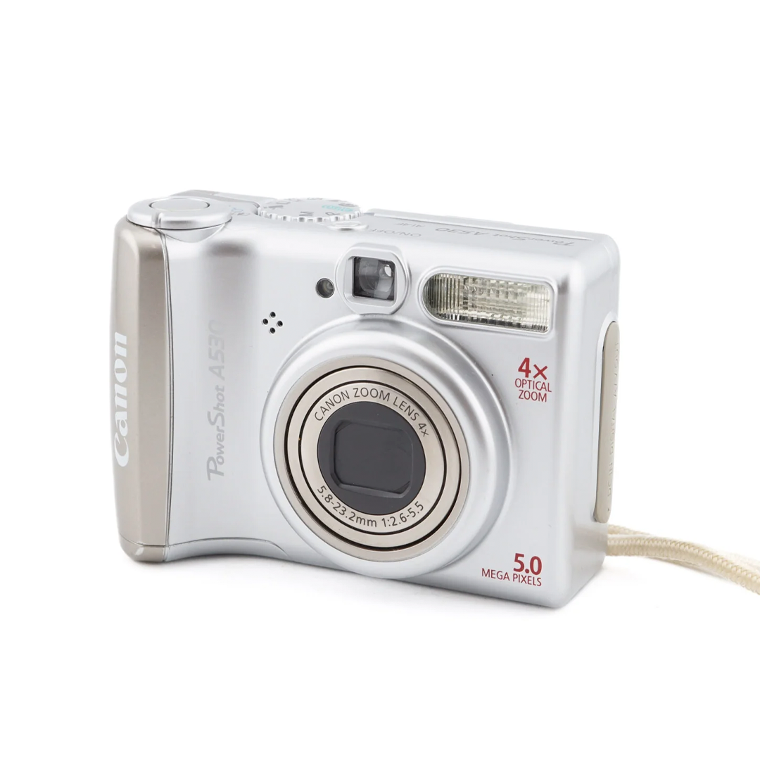 Canon Powershot A530 - Aparat Cyfrowy Vintage · zdjęcie główne