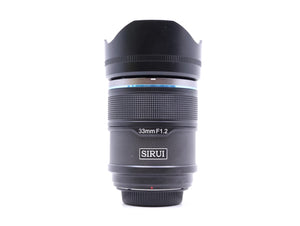 Sirui Sniper 33mm f/1.2 - Fujifilm X Fit 