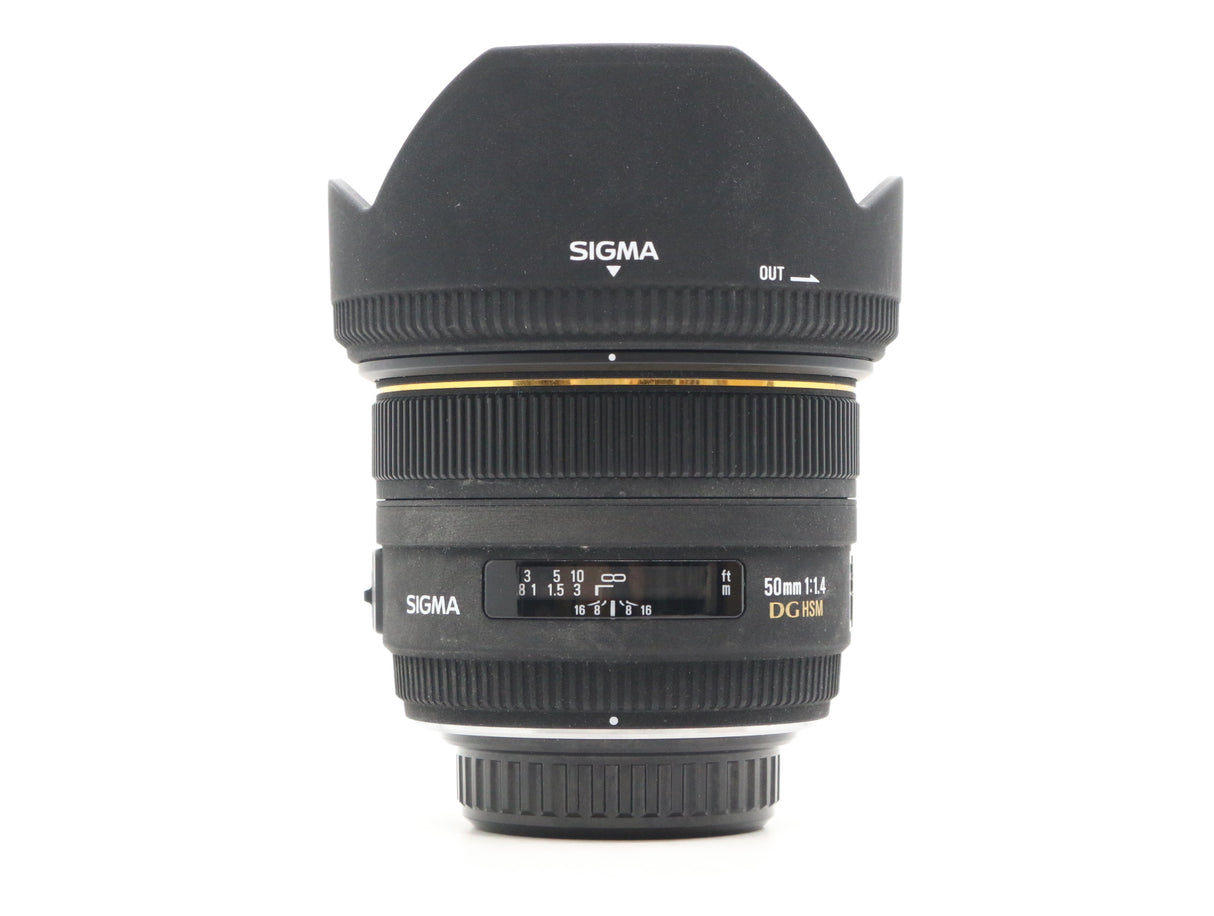 Sigma 50mm f/1.4 EX DG HSM - Pentax fit