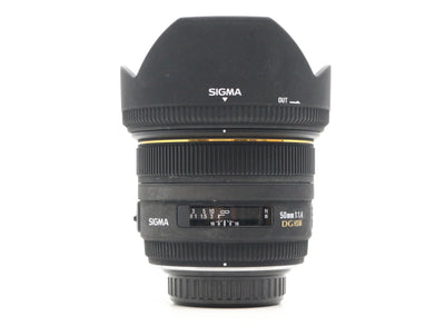 Sigma 50mm f/1.4 EX DG HSM - Obiektyw do Pentax
