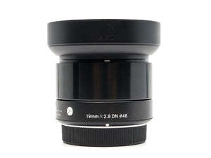 Sigma 19mm f/2.8 DN ART - Compatibile con Micro Quattro Terzi