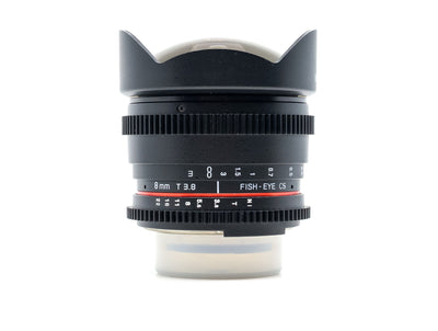 Samyang 8mm T3.8 UMC CS - Mocowanie Nikon