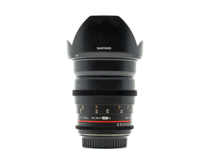 Samyang 24mm T1.5 - Canon EF Fit