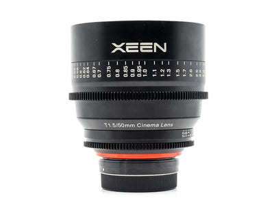 Samyang XEEN 50mm T1.5 - Mocowanie Canon EF